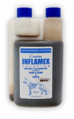 CANINE & FELINE Inflamex - alternatywny środek przeciwzapalny i przeciwbólowy dla psów i kotów 473 ml