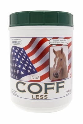AAA EQUINE AMERICA Coff-Less - środek dla koni ze skłonnością do infekcji dróg oddechowych 908 g