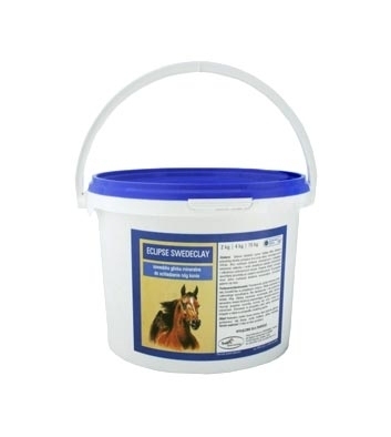 BIOFARMAB Eclipse Swede Clay - glinka mineralna do schładzania nóg konia 2 kg