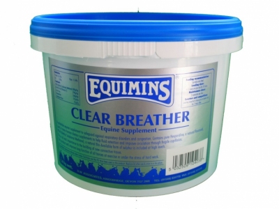 EQUIMINS Clear Breather - preparat wspomagająco - oczyszczający układ oddechowy 1,4 kg